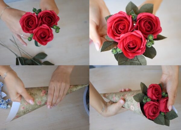 Cách làm hoa bằng giấy đơn giản